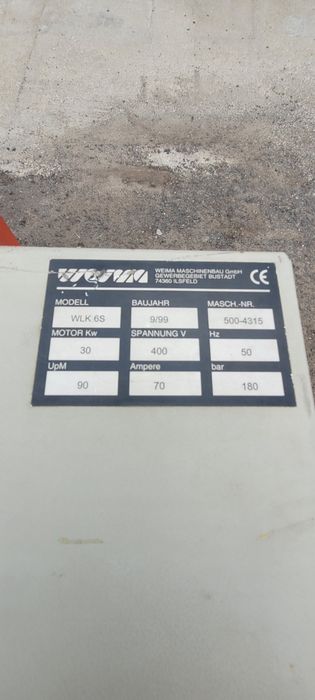 Weima zm wl vecoplan kruszarka rebak