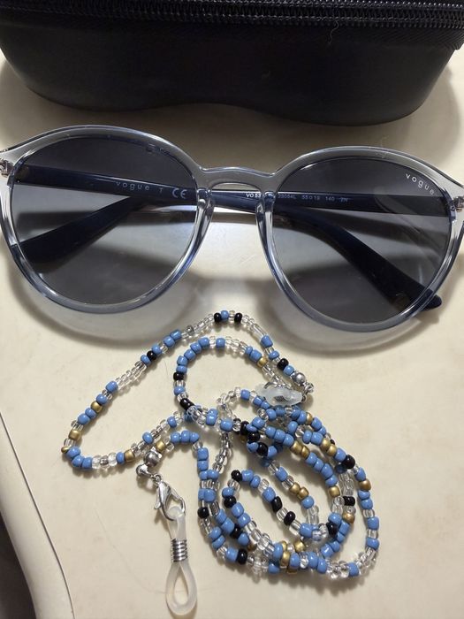 Сонцезахисні окуляри жіночі vogue 5374s 29054l grey gradient dark blue