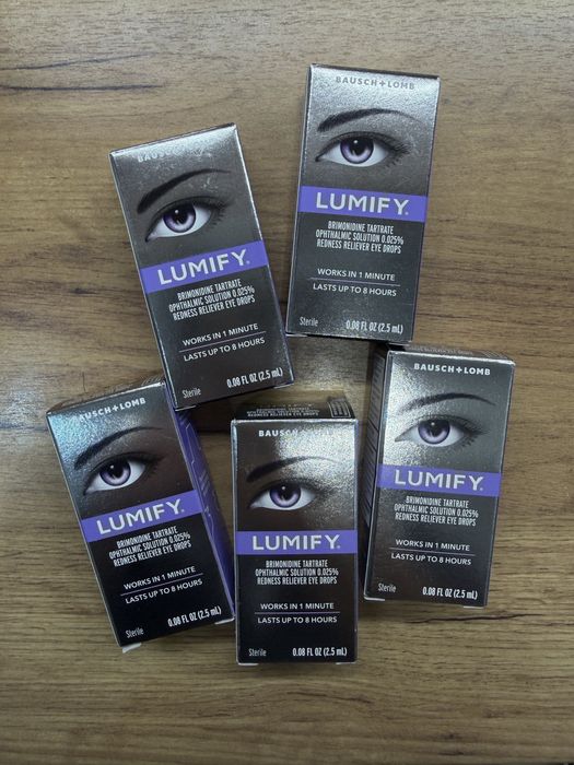 Bausch&Lomb LUMIFY 2,5ml - Wybielajqce Krople do Oczu
