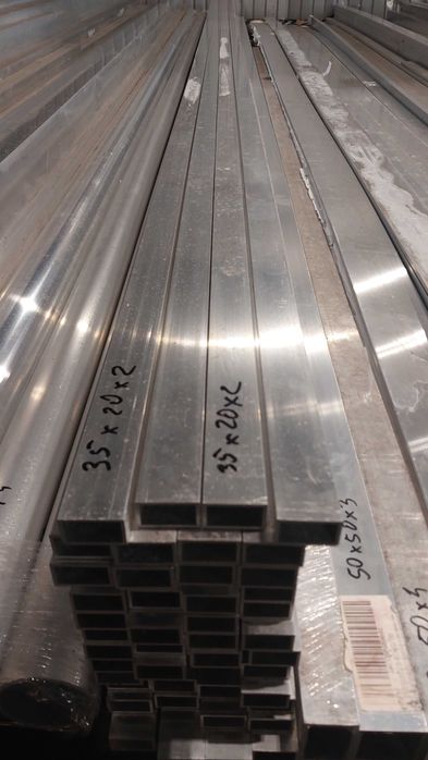 Profil aluminiowy, aluminium 35x20x2mm gat.6060, Bytom