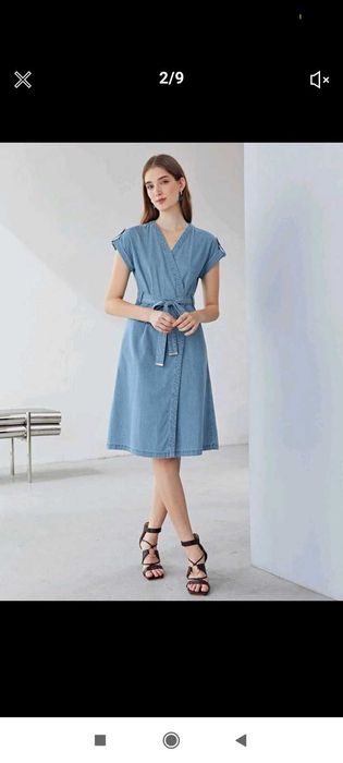 Vestido Denim Azul