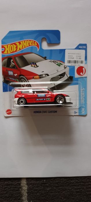 Hot wheels honda Civic custom