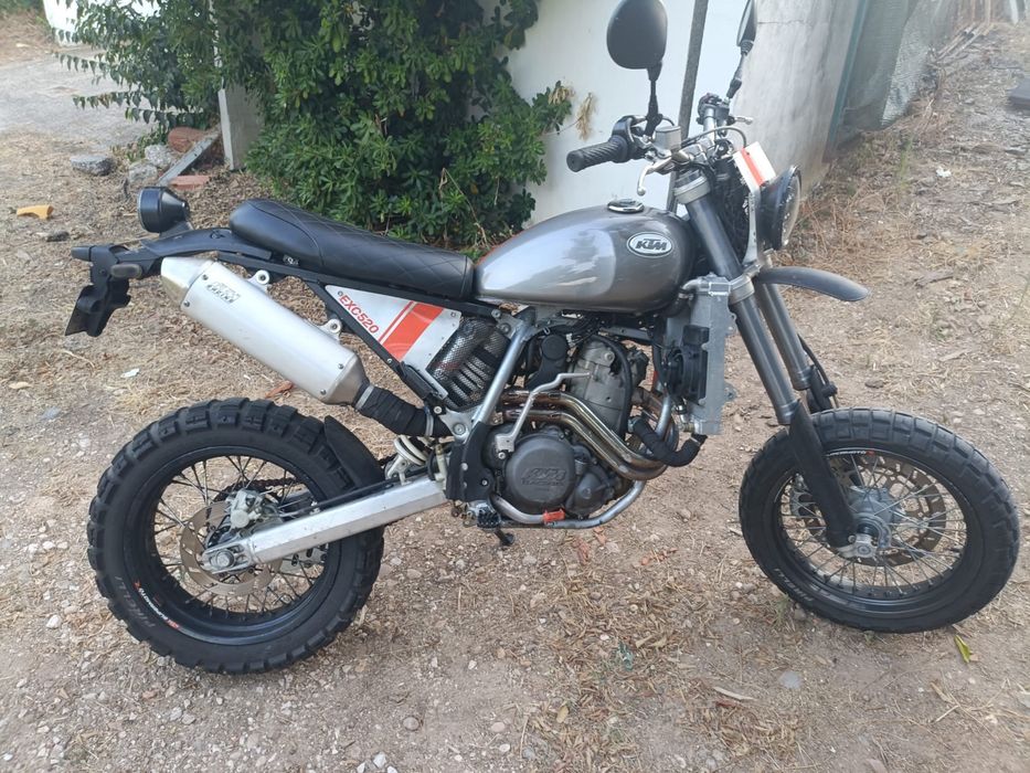 KTM 520 EXC – Café Racer | Legalizada e Averbada