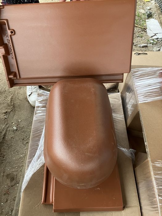 Kominek ceramiczny DN 150 Koramic miedzana angoba