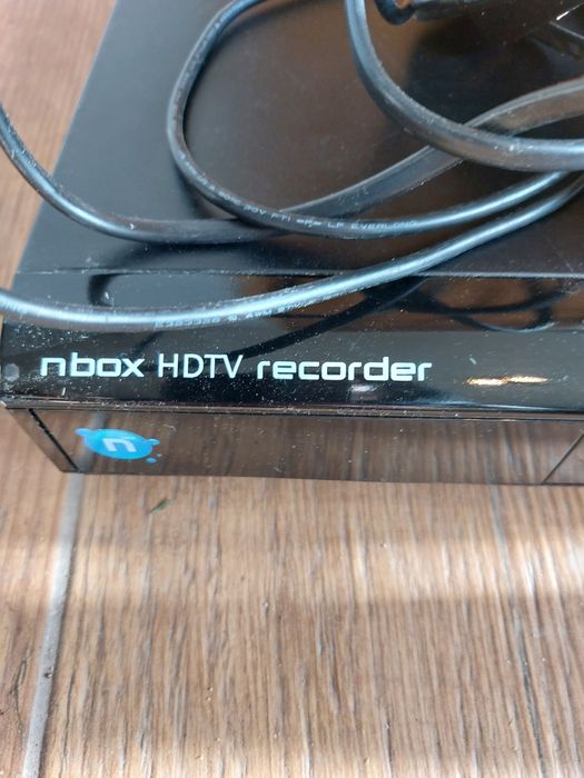 Dekoder czarny pilot kabel