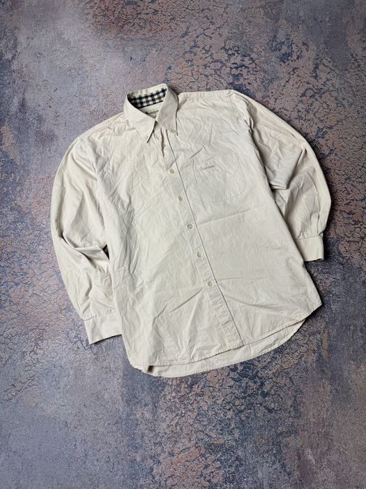 Плотна сорочка Aquascutum в клітинку розмір М-Л