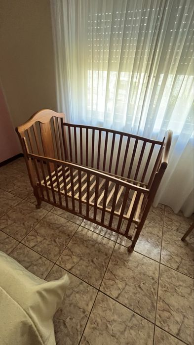 berco de bébe com colchao incluido