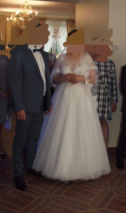 Piękna suknia ślubna