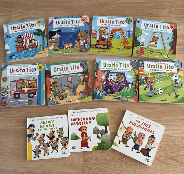 Livros Ursito Tito e contos infantis