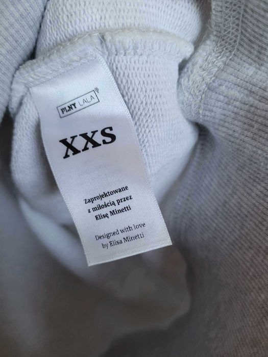 Szara bluza z kapturem Plny Lala rozm. XXS