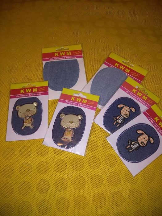 Набор термонашивок на одежду 8шт ГЕРМАНИЯ