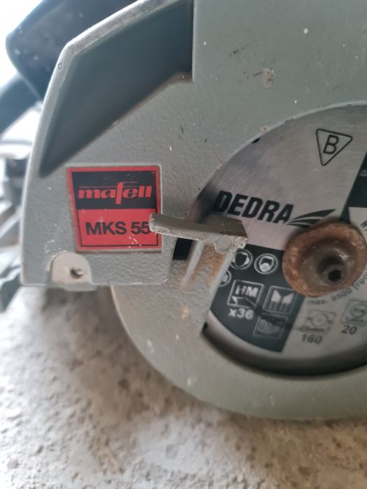 Piła tarczowa mafell MKS 55 stary mocny model. Możliwa zamiana