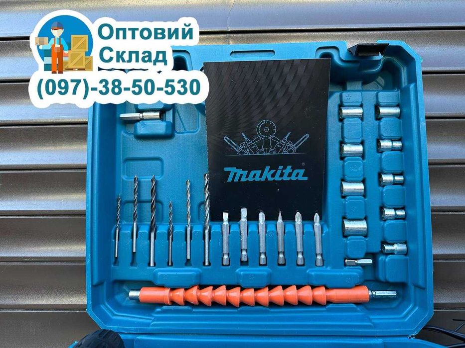Якісний Акумуляторний Шуруповерт Makita DF330 Шурупокрут 12В/3А Макіта