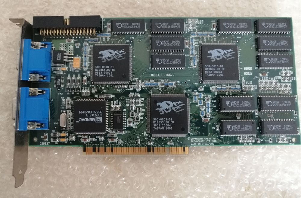 Placa 3Dfx Creative Voodoo 2 (CT6670)