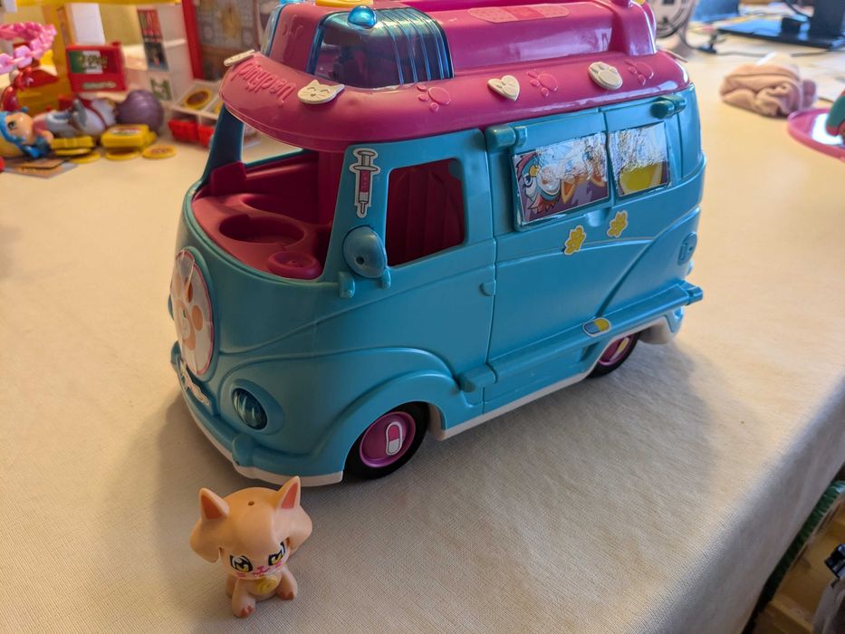 Pinypon carrinha veterinária