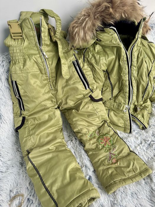 Лижний зимовий костюм на дівчинку 4-6р