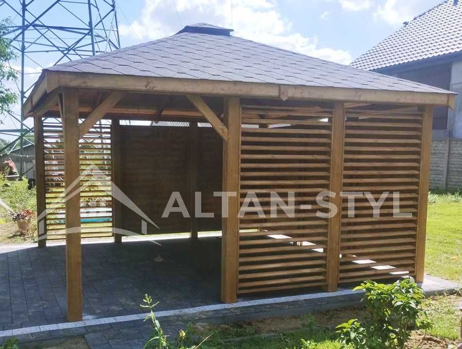 Altana, altanki, altana ogrodowa TOSIA 3x3m PRODUCENT