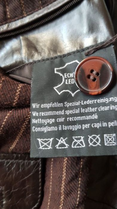 TCM kurtka skórzana męska marynarka