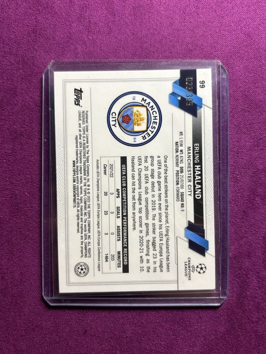 Erling Haaland /399 topps