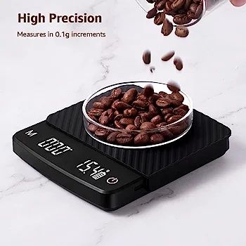 Маленькие весы для кофе с таймером, весы для эспрессо с автоматическим