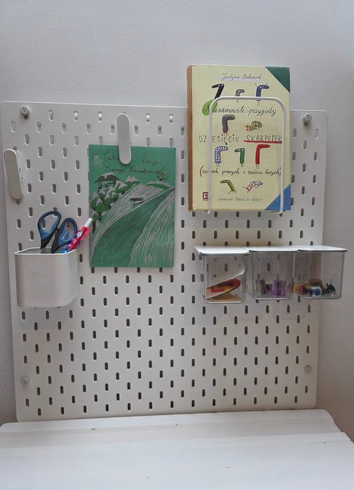 Biurko Ikea + krzeslo +tablica