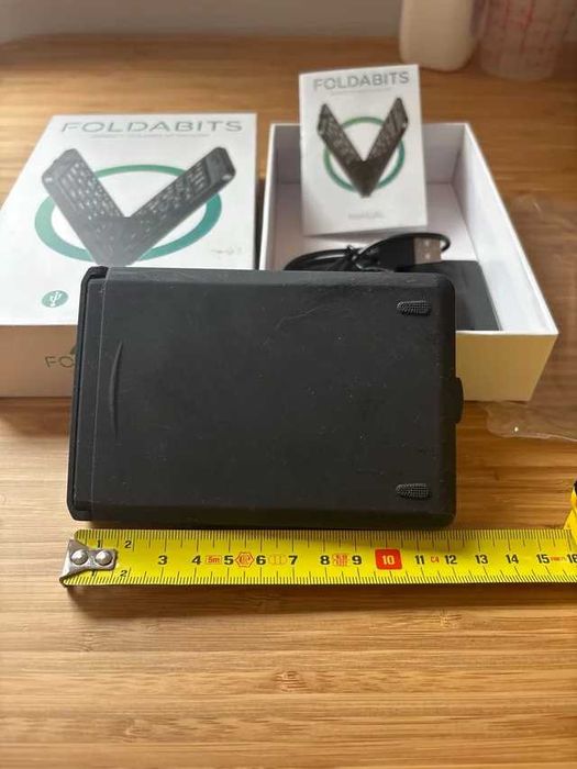 Teclado Bluetooth Dobrável Foldabits Preto