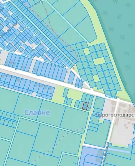 Земельна ділянка с/г призначення, с.Славне на вул.Тиха, площа 12 соток