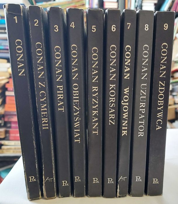 CONAN Zestaw 9 tomów - Robert E. Howard