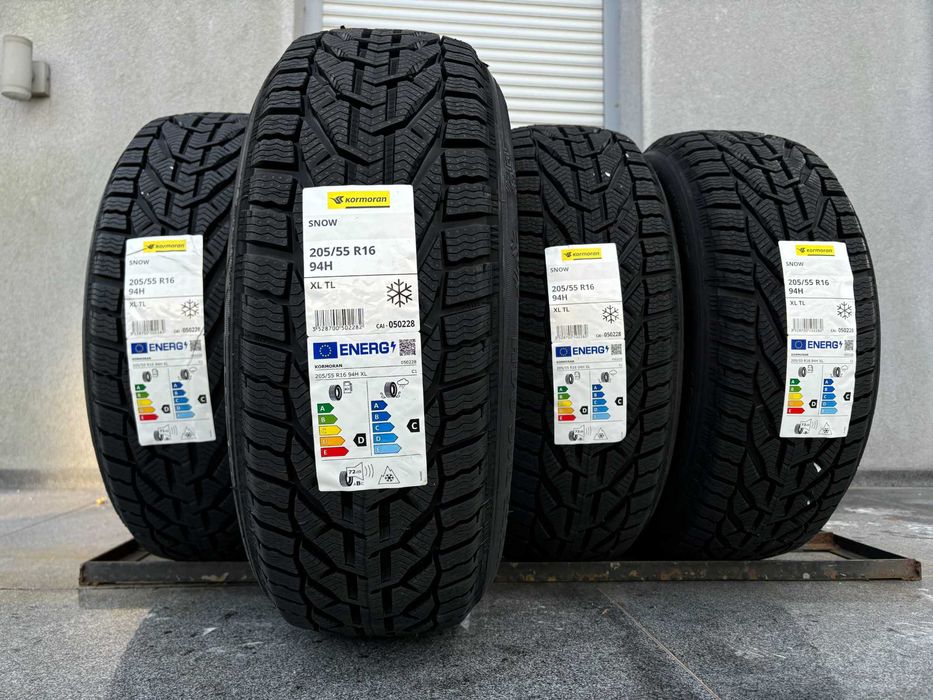 NOWE 205/55R16 Kormoran SNOW 94H XL prod. 2026r D,C,70db gwarancj