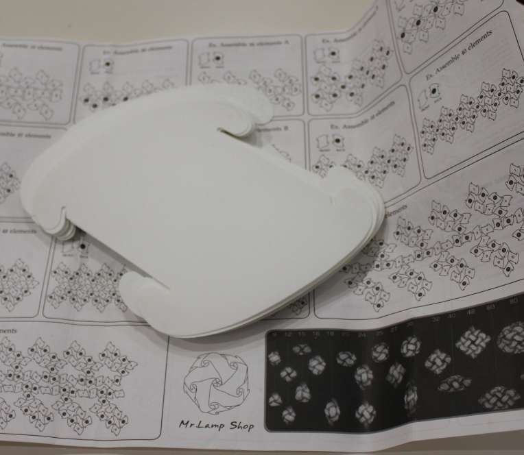 puzzle candeeiro 300mm