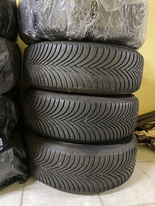4 дисків із зимовими шинами Michelin Alpin 5.