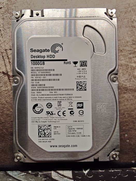 Disco Seagate 1TB