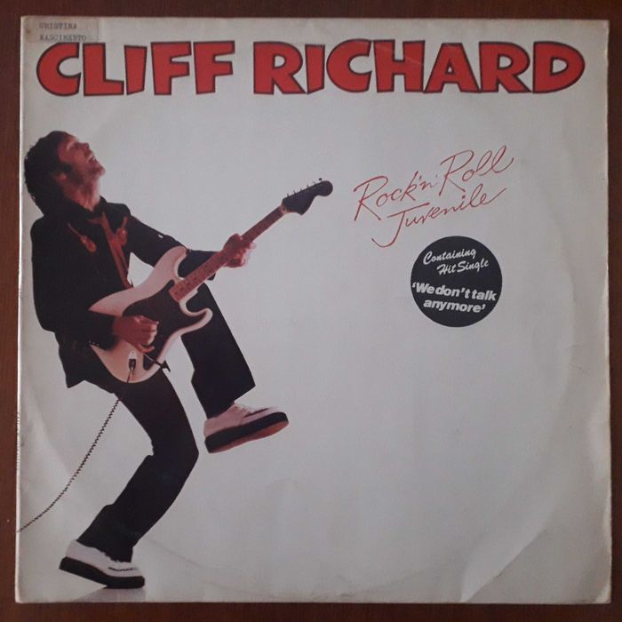 Cliff Richard disco de vinil "Rock 'n' Roll Juvenile"
