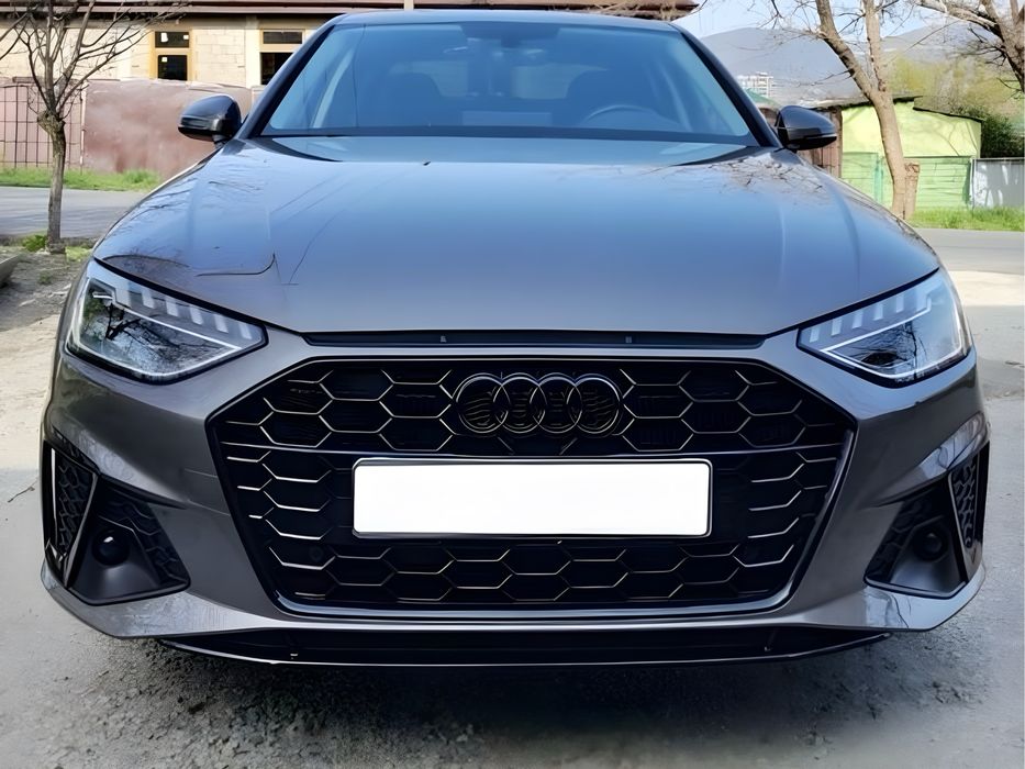 Бампер передний в сборе S-Line для Audi A4 B9 2020-2024