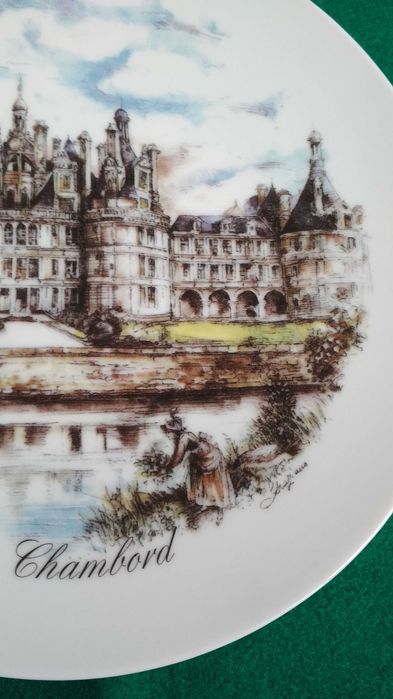 Prato porcelana fina de Limoges