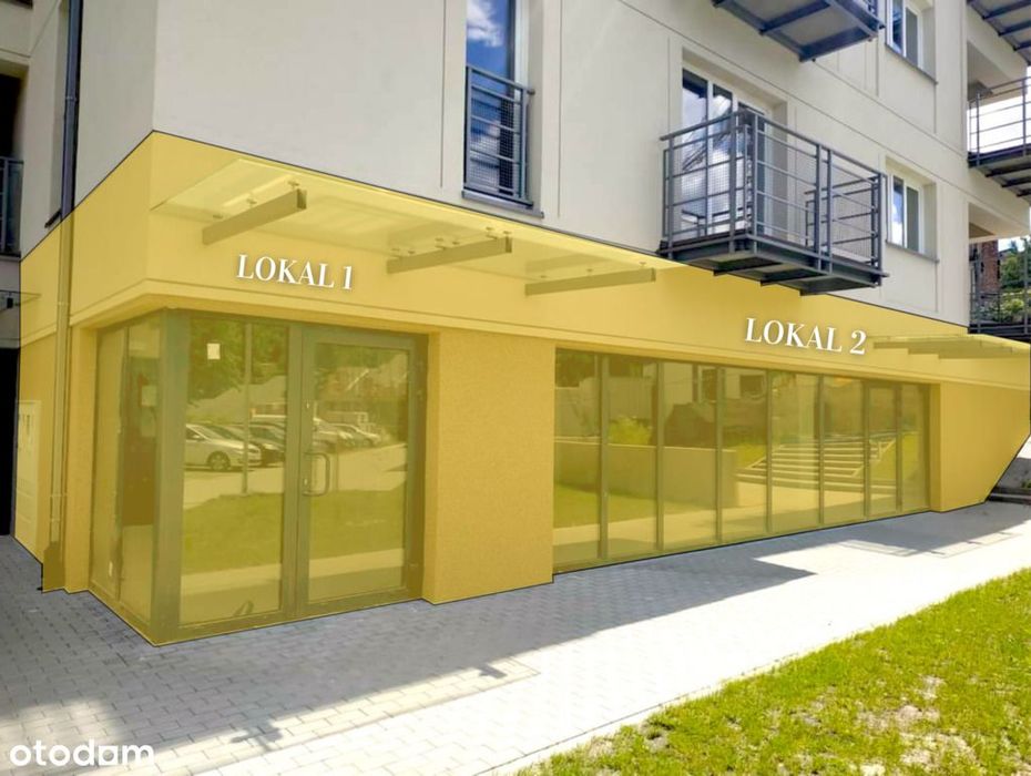 Dwa lokale/1 KW - Zainwestuj lub kup pod swój "B"