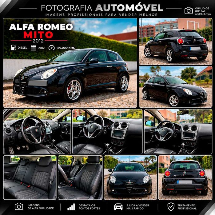Serviço de Fotografia Automóvel Profissional