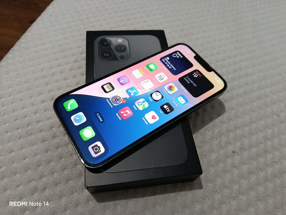 苹果 Apple iPhone 13 pro max Graphite Zadbany Suchlica • OLX.pl