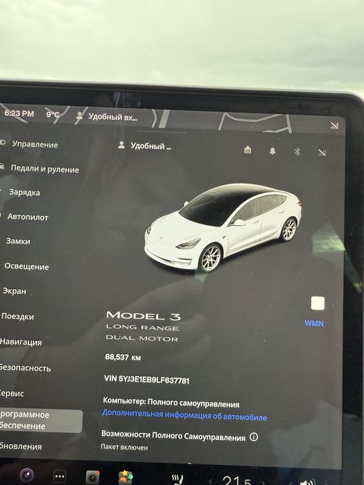 Tesla m3 2020р long range dual motor
