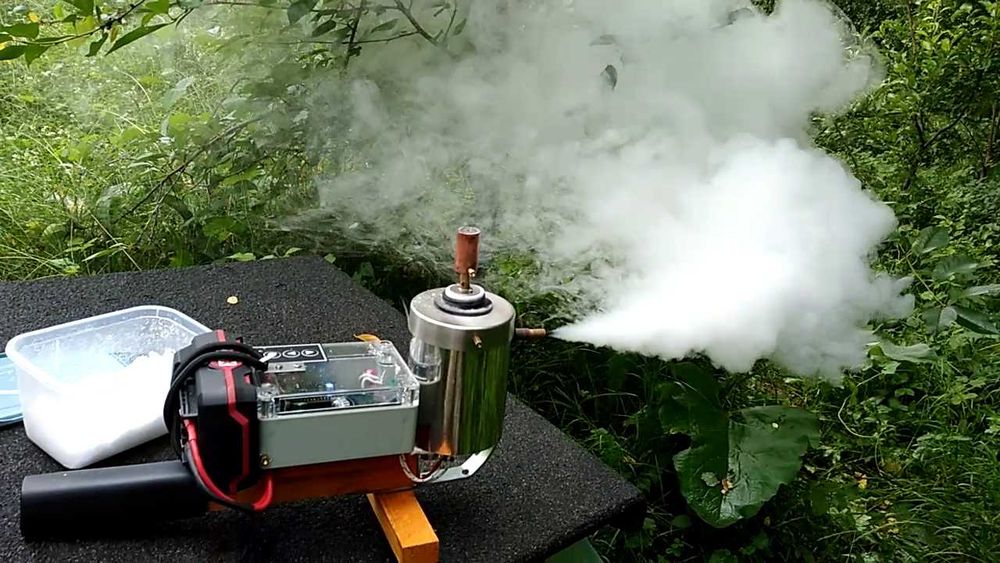 Sublimator do kwasu szczawiowego bezprzewodowy 12-21v na warroze wyświetlacz lcd