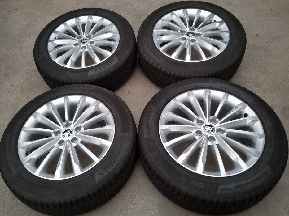 Koła Zimowe Alu 18" Skoda Kodiaq 5x112 Oryginalne