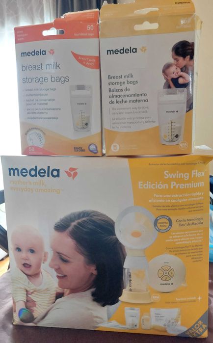 Bomba eléctrica Medela Swing Flex Edición Premium (com dois motores)