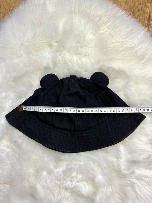 Kapelusz czapka Żabka czarna czarny unisex