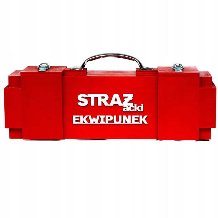 Skrzynka Strażacki EKWIPUNEK - Prezent dla Prawdziwego Bohatera!