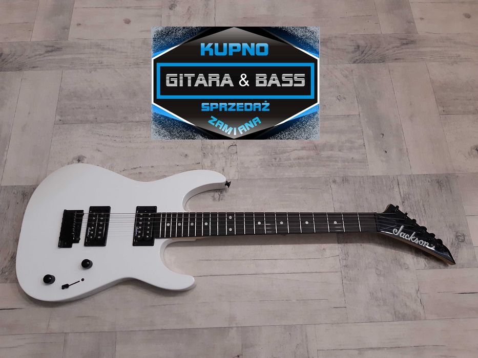 Gitara Jackson - 2018r - snow white - HH - wysyłka Gratis lub zamiana