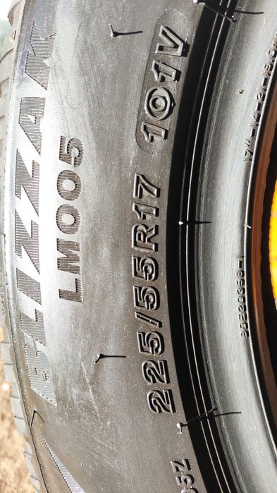 БЕЗ ПРЕДОПЛАТ Шини/Резина/Колеса Bridgestone 225 55 R17 101V Зима #928