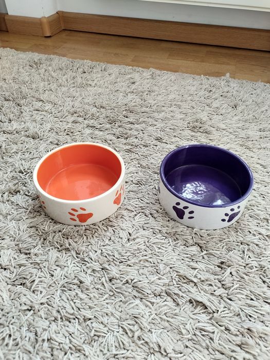 Miski porcelanowe dla psa pupila ogłoszenie aktualne