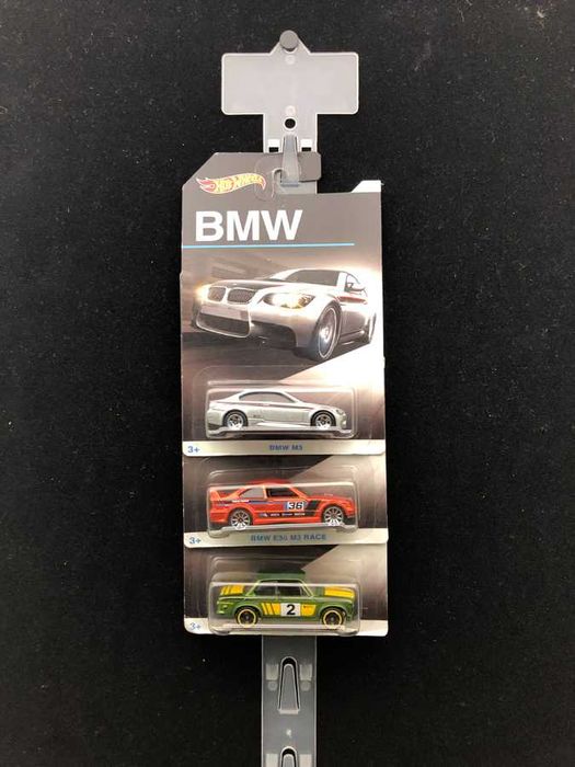 Lote de 5 tiras de plástico para pendurar exibir Hot Wheels