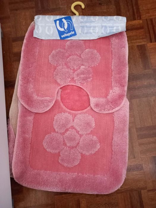 Conjunto de 3tapetes wc
