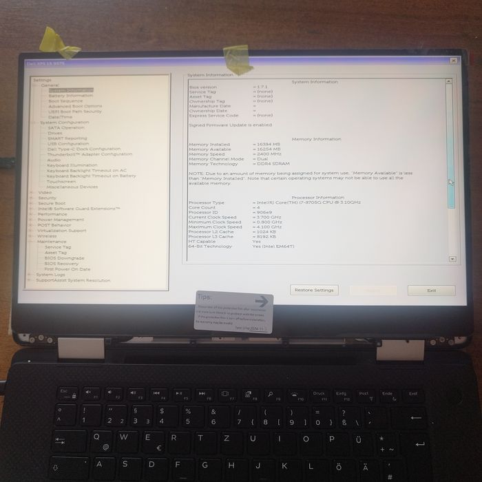 Продам модуль матриця сенсор Dell XPS 15 7590 + precision 5540 новий!